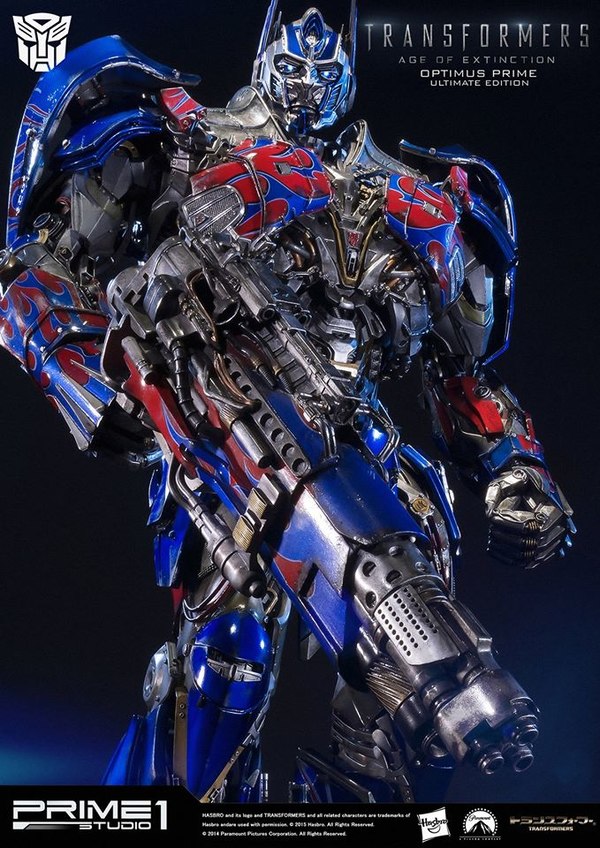 2000 MMTFM 08 Optimus Prime Ultimate Edition Transformers Age Extinction Statue From Prime 1 Studio  (40 of 50)